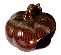 BESPORTBLE Pumpkin Shape Ceramic Hamster Hideout for Cool Bed Play Space Decorative for Animals Box Nest for Hamsters and Mice
