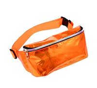 BESPORTBLE PVC Rainbow Chest Bag for Women Crossbody Waist Bag Lightweight Fashion Sling for Travel and Outdoor Activities