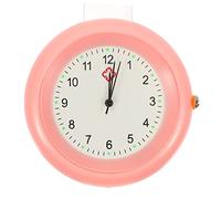 BESPORTBLE Quartz Nurse Watch Lightweight Clip-On Fob Watch for Nurses Glow-in-The-Dark Dial for Medical Professionals
