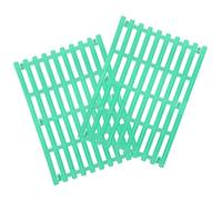BESPORTBLE Rabbit Cage Mat 2pcs Wear-Resistant PET Foot Pads Holes Design for Small Animals Suitable for Bunny and Hamster Cages