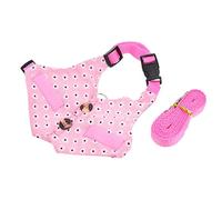 BESPORTBLE Rabbit Harness and Lead Set Full Dress for Bunny Pet Photography Prop Flowers Printing Vest