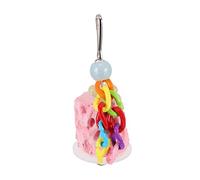BESPORTBLE Rabbit Molar Toy Pet Grinding Plaything Hanging Chew Toy for Hamster Chinchilla Boredom Breaker
