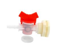 BESPORTBLE Rabbit Watering System Connector Kit Barb Ball Valve for 1/2 Hose Automatic Bunny Feeder Accessory Small Animal Water Dispenser