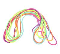 BESPORTBLE Rainbow Chinese Jump Ropes 5m Rubber Elastic Fitness Rope Stretch Skip Rope Jumping String Kids Finger Game Rope for Outdoor Home