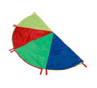 BESPORTBLE Rainbow Parachute with Handles for Outdoor Cooperative Play Sensory Training and Motor Skills Development Kindergarten Playground Prop for Gymnastics and Group Activities