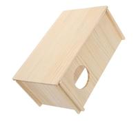 BESPORTBLE Rat Hideout Natural Multi-chamber Hamster House for Comfortable Relaxation and for Pets Like Hamsters and