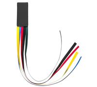 BESPORTBLE Reading Bookmarks Ribbon Page Marker Set Five Colors, Black Tassel Divider for Books, Notebooks and Study, Reusable for Writers and Readers