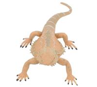 BESPORTBLE Realistic Bearded Dragon Figurine Lightweight Plastic Lizard Model for Education and Play Reptile Decoration for Imaginative Learning and Scene Decor