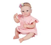 BESPORTBLE Realistic Doll with Flexible Limbs for Playtime and Social Skill Building Portable and Huggable Doll Gift for Family Bonding and Dress-up Fun Random Color
