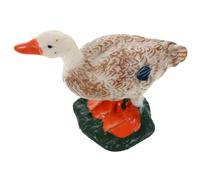 BESPORTBLE Realistic Duck Garden Statue Outdoor Sculpture Figurine for Home Patio Lawn Decor Lightweight Plastic Animal Model for Photography Props and Creative Decoration