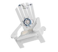 BESPORTBLE Realistic Miniature Beach Chair Model for Dollhouse Coastal Decor Lightweight and Mini Chair Prop for Seaside Scene for Micro Landscape and DIY Crafts