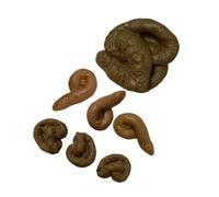 BESPORTBLE Realistic Plastic Fake Poop Prank Set 7pcs Halloween April Fools Props for Jokes and Mischief