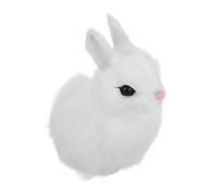 BESPORTBLE Realistic Plush Bunny Model for Biology Teaching Soft Rabbit Stuffed Animal Lifelike Rabbit Simulation for Classroom Demonstrations and Student Engagement