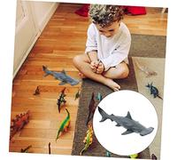 BESPORTBLE Realistic Shark Model for Plastic Ocean Animal Figure Educational Cognitive Plaything for Boys and Stimulates Imaginative Learning and Ocean Exploration