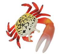 BESPORTBLE Realistic Simulated Crab Model Lightweight Artificial Sea Life Figure for Aquarium Decoration and Educational Use Compact Natural Crab Shape Prop