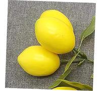 BESPORTBLE Realistic Simulation Lemon Decoration Head Fake Fruit Prop for Photography Window Display Table Decor Lifelike Citrus Model for Home Shop Party Accents