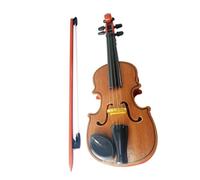 BESPORTBLE Realistic Violin for Early Music Learning Wooden Model Instrument for Hand Eye Coordination Development Durable Small Violin for Creative Play at Home and School