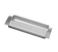 BESPORTBLE Recessed Sliding Door Pull Handle for Pocket and Barn Doors | Aluminum Alloy, Silver Finish, Concealed Flush Mount Design, Easy Installation for Hardware Projects