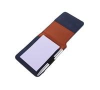 BESPORTBLE Refillable Golf Scorecard Holder with Built Pen Fake Leather Cover Dark Blue Stylish Golf Yardage Book for Men Women Golfers Practical Pocket Organizer for Course Use