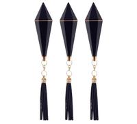 BESPORTBLE Refillable Lip Gloss Tube Reusable Leak-proof Plastic Lip Balm Bottle for Travel 3pcs with Tassel for Home and On-the-go Use