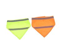 BESPORTBLE Reflective Pet Scarf Glow-in-the- Bandana Safety Bandanas for Dogs Puppy Bib Fashionable Night Vision Scarf Random Color