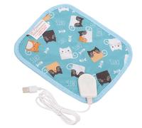 BESPORTBLE Reptile Tank Heating Liner Reptile Warming Cushion Anti-biting Reusable Polyester Heating Mat USB Cable Included Temperature 30-50℃ Keep Warm in Cold Winter and Elderly Pets