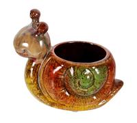 BESPORTBLE Resin Snail Succulent Planter Flower Pot Stable Base Animal Shape Decorative Ornament