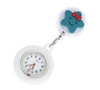 BESPORTBLE Retractable Clip Nurse Watch Cute Cartoon Star Design Material Convenient for Staff Present for Nurses and Doctors