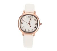 BESPORTBLE Retro Style Women Watch with Digital Design, Comfortable PU Strap and Adjustable Fit, Lightweight Quartz Ladies Wristwatch Gift for Women