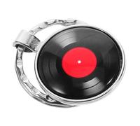 BESPORTBLE Retro Vinyl Record Keychain Creative Music Lover Ornament Unique Handbag and Purse Decor Fans of Music and