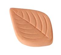 BESPORTBLE Reusable Leaf Shaped Terracotta Brown Sugar Softener for Food Storage Containers Keeps Brown Sugar Fresh and Soft Compatible with Various Kitchen Storage Jars for Home Cafes and