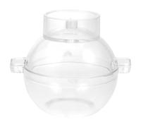 BESPORTBLE Reusable Plastic Sphere Candle Mold for DIY Ball Shaped Scented Candle Making with Easy Demolding and Detailed Guide, for Wedding and Family DIY Activities