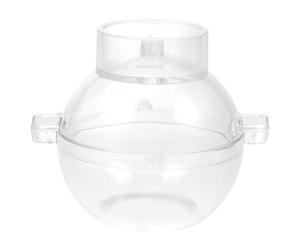 BESPORTBLE Reusable Plastic Sphere Candle Mold for DIY Ball Shaped Scented Candle Making with Easy Demolding and Detailed Guide, for Wedding and Family DIY Activities