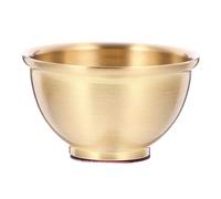 BESPORTBLE Ritual Brass Bowl 1.77 Inch Copper Vessel for Holy Water and Sacrificial Use in Temple and Household