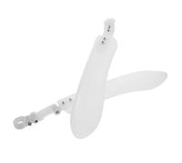 BESPORTBLE Road Bike Mud Guard Glow in The Dark, Plastic Rear Bicycle Fender with Screws, Universal Clamp-on Splash Guard for Night Cycling and Outdoor Use