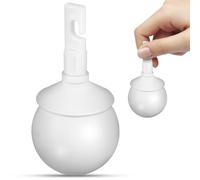 BESPORTBLE Rolling Ball Cane Tip Hook Type 3-Inch Sturdy Plastic Replacement for Blind Mobility Cane Indoor Use