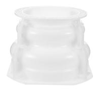 BESPORTBLE Roman Style Column Mold for Concrete Plaster Weatherproof DIY Architectural Forms with Smooth Polished European Design for Garden Decor and Monument Bases