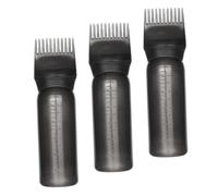 BESPORTBLE Root Comb Applicator Bottle Hair Coloring Bottle Comb 3 Pcs 160Ml Graduated Scale Design Easy to Operate for Salon and Home Use