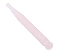 BESPORTBLE Rose Quartz Hand Held Massage Tool for Tension Relief and Skin Vitality, Pink Jade Stone Scraping Stick for Facial and Body Use