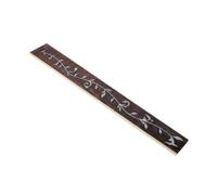 BESPORTBLE Rosewood Acoustic Guitar Fretboard with Frets DIY Replacement for Fretted Exercise and Professional Performance Enhancement
