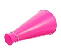 BESPORTBLE Rosy Plastic Megaphone, Cheer Megaphone Boost School Spirit Diy Cheerleading Megaphone Hearing Horn For Supersbowl Sports Events Parties Match Game Outdoor Activities