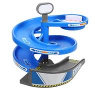 BESPORTBLE Rotating Car Track Model for Racing Car Track Sturdy Abs Material with Practical Functionality for Scene Building and Replacement Parts