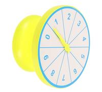 BESPORTBLE Rotating Number Turntable Teaching Wheel Plastic Math Prize Wheel for Classroom Games DIY Probability Learning Carnival Game Board