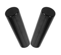 BESPORTBLE Rotisserie Rod Holder and Barbecue Fork Handle Replacement Set with Bakelite Insulated Heat-Resistant Grip, M8 Thread for Camping and Outdoor Grilling (2Pcs)