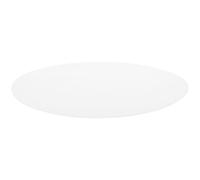 BESPORTBLE Round Acrylic Ceiling Light Flush Mount with Dual-Sided Frosted Panel, 25.5Cm Diameter X 1Mm Thick, LED Ceiling Light Shade for Bedroom and Living Room