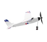 BESPORTBLE Rubber Band Powered Glider Airplane Kit for Adults Easy Assembly Model Aircraft with Safe Foam Design Stem Learning Construction for Outdoor Play and Cooperative Fun