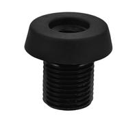 BESPORTBLE Rubber Pool Cue Bottom Plug - Black Billiard Stick Tail Cover Protective End Cap - Replacement Bumper For Snooker Cue Social Events Joint Protector