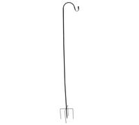 BESPORTBLE Rust-Resistant Iron Shepherds Hook Multi-Functional and Easy to Disassemble Vintage Style Outdoor Hanging Hook for Garden Lights and Solar Lanterns Suitable for Garden and Snow
