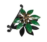 BESPORTBLE Rustic Leaf Napkin Holder Tabletop Tissue Dispenser for Dining Vintage Paper Towel Storage Rack Unique Leaf Design for Wedding Holiday Decor