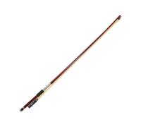 BESPORTBLE Sandalwood Violin Bow with Ebony Frog and Double Parisian Eyes Design Half Straight Bow for Advanced Students and Beginners Violin Accessory for Enhanced Stability and Sound